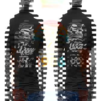 Vintage 1986 Cumpleaños 40 Años Cassette Lápiz Camiseta Hombre Estampado Espalda - Regaloses