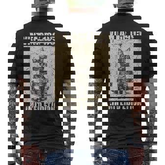 Vintage Cat 1995 30歳の誕生日 限定版 メンズTシャツ バックプリント - Kawaiitshirt