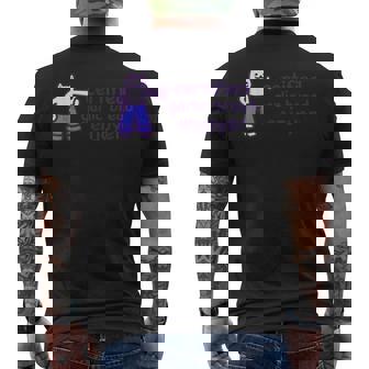 Vintage Certified Garlic Bread Enjoyer Cat Meme Lover Men's Back Print T-Shirt | Mazezy