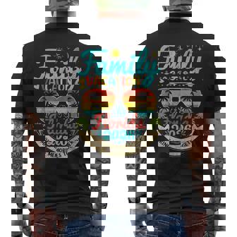Vintage Family Vacation Florida 2026 Florida Group Men's Back Print T-Shirt | Mazezy