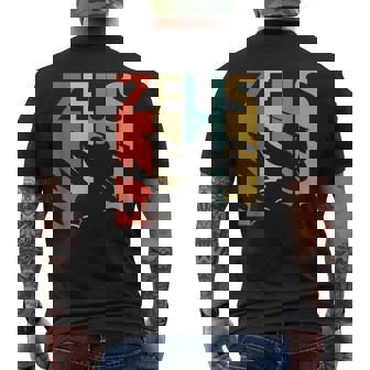 Vintage Griechische Mythologie Gott Zeus T-Shirt mit Rückendruck - Geschenkecke