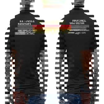 Vintage Major General Limited Edition Men's Back Print T-Shirt | Mazezy