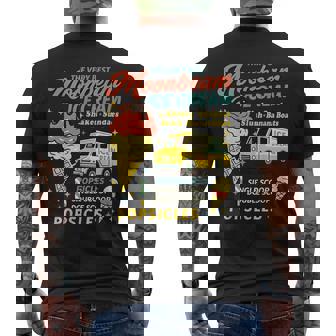 Vintage Moonbeam Ice Cream Truck Retro Double Scoop Popsicle Men's T-shirt Back Print | Seseable CA