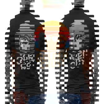 Vintage Recipe Casserole Baking Queen Retro Baking Cookies Men's Back Print T-Shirt | Mazezy