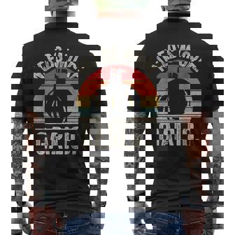 Vintage Retro Needs More ガーリック ガーリック ニンニク科医 クックシェフ メンズTシャツ バックプリント - Kawaiitshirt