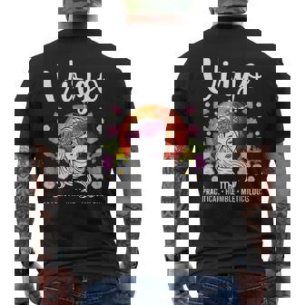 Virgo Practical Humble Virgo Zodiac Sign Virgo Birthday Men's Back Print T-Shirt | Mazezy