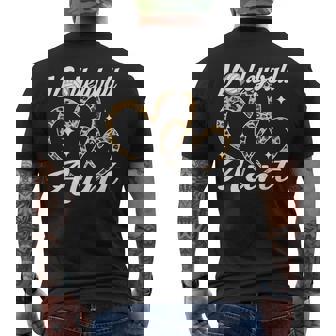 Volleyball Aunt Leopard Volleyball Player Men's Back Print T-Shirt | Mazezy