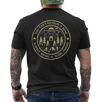 Vous Ne Pouvez Pas Courir Plusite Qu'un Ours T-shirt imprimé au dos - Cadeauxyz