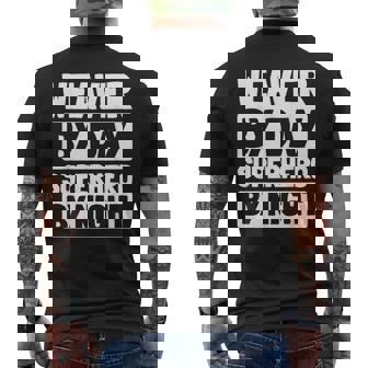 Weaver Loom Operator Textile Worker Fabric Maker Weaver Men's Back Print T-Shirt | Mazezy