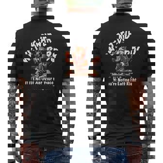 Wet Beaver Bbq If It's Not All Over Your Face Men's T-shirt Back Print | Mazezy