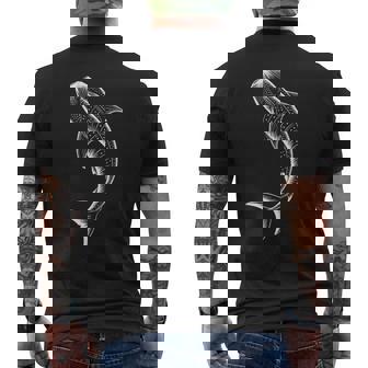 Whale Shark Marine Biology Men's T-shirt Back Print | Seseable FR