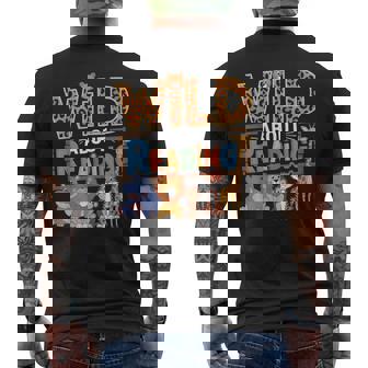 Wild About Reading Books Reader Lover Bookworm Library Day Men's T-shirt Back Print - Thegiftio