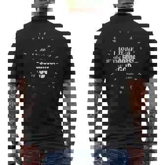 I Will Sing Of The Goodness Of God Men's T-shirt Back Print | Mazezy