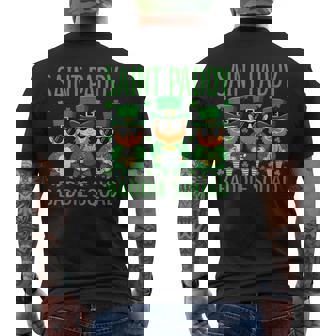 Women's Saint Paddy Baddie Squad Leprechauns Group Men's T-shirt Back Print - Thegiftio