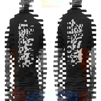 In The World Full Of 67 To Be A 76 Six Seven Meme Men's Back Print T-Shirt | Mazezy