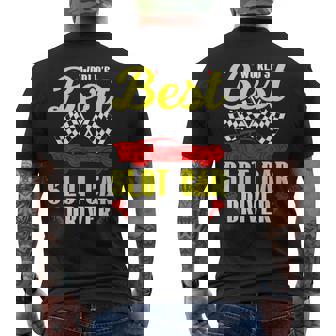 World's Best Slot Car Driver RC Cars Men's Back Print T-Shirt | Mazezy