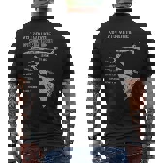 Xb-70 ヴァルキリー メンズTシャツ バックプリント - Kawaiitshirt