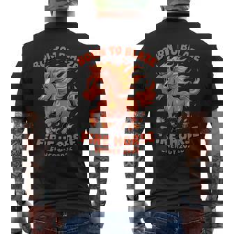 Year Of The Horse 2026 Chinese Zodiac Fire Horse Men's Back Print T-Shirt | Mazezy