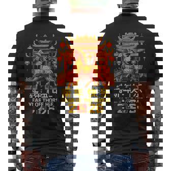 Year Of The Horse Happy Chinese Lunar New Year 2026 China Men's Back Print T-Shirt | Mazezy