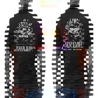 Yes I Really Do Need All These Board Games Men's Back Print T-Shirt | Mazezy