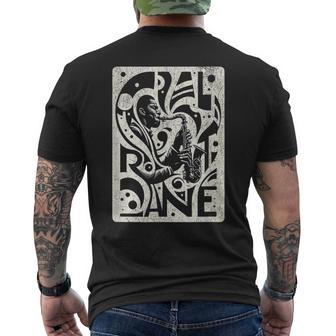 Yes I Speak Coltrane Jazz Music Lover Men's T-shirt Back Print - Thegiftio UK