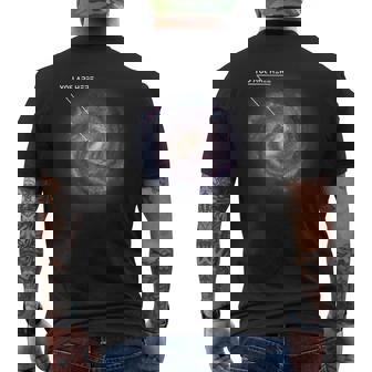 You Are Here 銀河 天文学 天の川 宇宙 サイファイ メンズTシャツ バックプリント - Kawaiitshirt