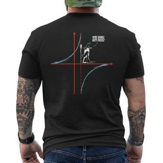 Youhall Not Pass Lustiges Mathematiker & Mathelehrer T-Shirt mit Rückendruck - Geschenkecke