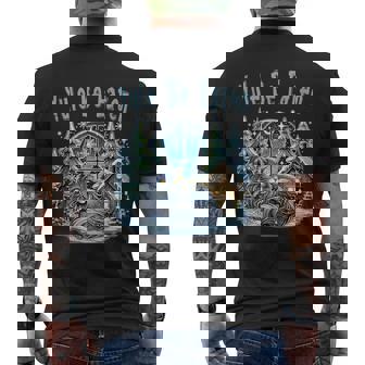 Yule Be Eaten Yule Christmas Cat Jolakotturinn Icelandic Tank Top Men's Back Print T-Shirt | Mazezy