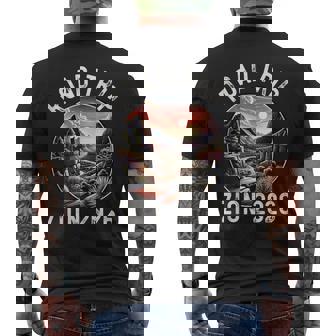 Zion National Park Utah Road Trip 2026 Hiking Souvenir Tank Top Men's Back Print T-Shirt | Mazezy