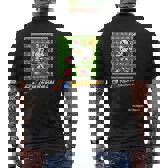 「ボンバーマン」白ボン（D） 長袖tシャツ メンズTシャツ バックプリント - Kawaiitshirt