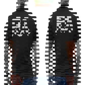 「尺八」面白い デザイン 語録 ネタ おもしろ 漢字 尺八 メンズTシャツ バックプリント - Kawaiitshirt