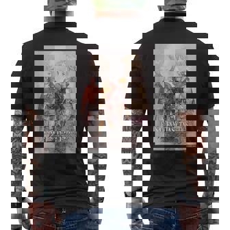 『ファイナルファンタジータクティクス – イヴァリース クロニクルズ』 キービジュアル メンズTシャツ バックプリント - Kawaiitshirt