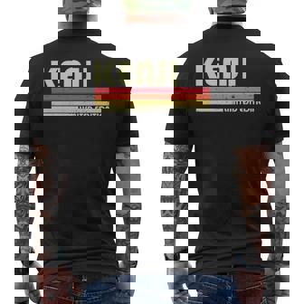 【けんじ ケンジ】名前 名字 家族お揃い ギャグ ネタ ウケ狙い 贈り物 ギフト 面白い おもしろ 長袖tシャツ メンズTシャツ バックプリント - Kawaiitshirt