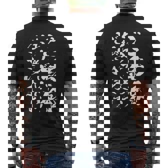 【ご結婚おめでとうございます】筆文字 毛筆 新婚 祝い 面白い 文字 おもしろ ネタ ウケ狙い 文字入り 夫婦 文字入れ メンズTシャツ バックプリント - Kawaiitshirt