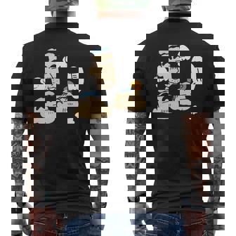 【まんが】クレヨンしんちゃん 仲良くお風呂 長袖tシャツ メンズTシャツ バックプリント - Kawaiitshirt