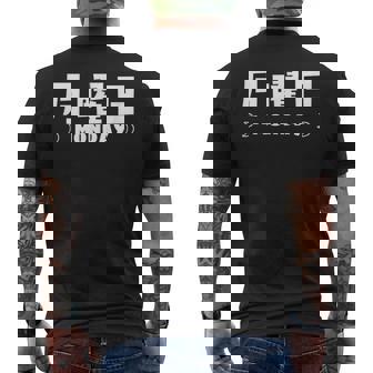 【月曜日】月 火 水 木 金 火 土 日 一週間 曜日 おもしろ かわいい メンズTシャツ バックプリント - Kawaiitshirt