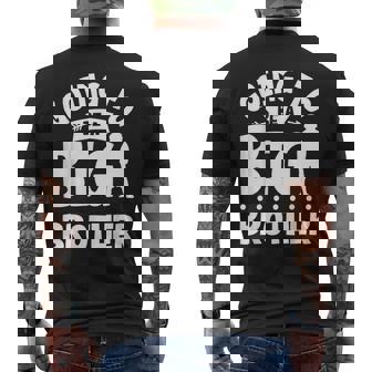 お兄さんになるつもり メンズTシャツ バックプリント - Kawaiitshirt