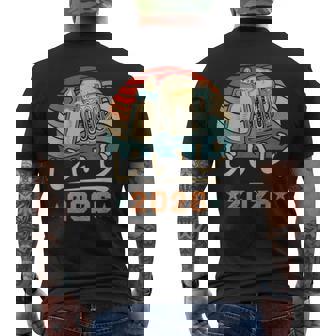 じいじ2026・おじいちゃんのお知らせ・プレおじいちゃん・妊娠報告 おじいちゃん メンズTシャツ バックプリント - Kawaiitshirt