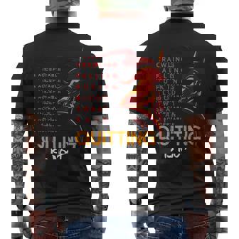 やめることは許されない スパルタンとマッドレース メンズTシャツ バックプリント - Kawaiitshirt