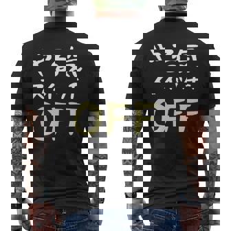 やる気スイッチ Off やる気スイッチ故障中 スイッチ おもしろ 前後プリント 両面プリント 長袖tシャツ メンズTシャツ バックプリント - Kawaiitshirt