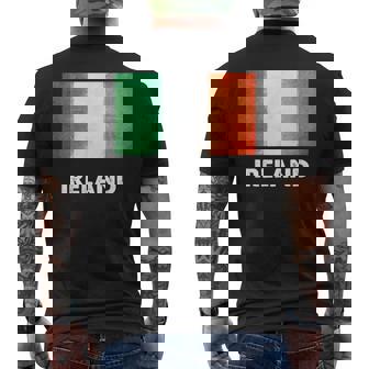 アイルランド国旗tシャツ メンズTシャツ バックプリント - Kawaiitshirt