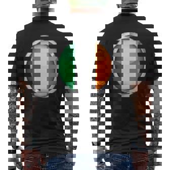 アイルランド語のためのアイルランドの旗 アイルランドの旗のデザイン アイルランドの旗 メンズTシャツ バックプリント - Kawaiitshirt