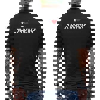 アイ・ハート・カヌー-アイ・ラブ・カヌー メンズTシャツ バックプリント - Kawaiitshirt