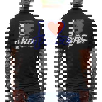 アイ・ラブ・ペレス メンズTシャツ バックプリント - Kawaiitshirt