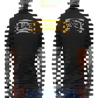 アメリカ陸軍レンジャーイエロータブ ヴィンテージ空挺兵士シャツ メンズTシャツ バックプリント - Kawaiitshirt