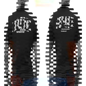 アーバインカリフォルニアカリフォルニア大学大学スタイル メンズTシャツ バックプリント - Kawaiitshirt