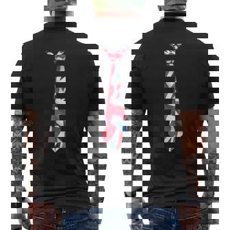 イギリス国旗ユニオンジャックネクタイ イギリス帝国 メンズTシャツ バックプリント - Kawaiitshirt