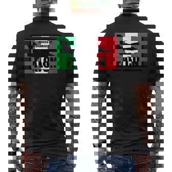 イタリアン F-16 ファルコンパッチ メンズTシャツ バックプリント - Kawaiitshirt