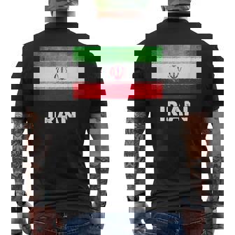 イラン国旗tシャツ メンズTシャツ バックプリント - Kawaiitshirt