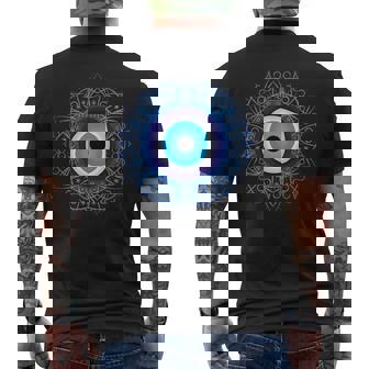 イーブルアイシャツ トルコの目の保護 悪霊 メンズTシャツ バックプリント - Kawaiitshirt